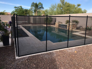 Temporary Swimming Pool Fence for Dogs